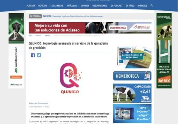 QLUNICO, protagonista en la Revista Vaca Pinta
